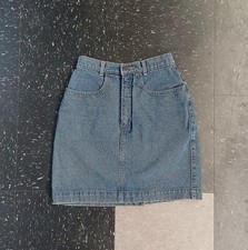 Vintage Denim High Rise A Line Skirt By The Gap Blue Plate Special