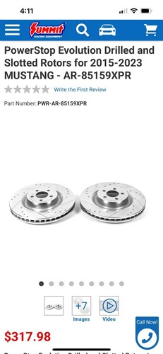 Mustang Power Stop AR85159XPR - Picture 6 of 6