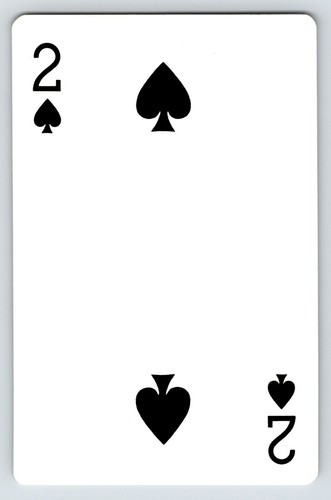 Tarjeta de intercambio de golf profesional Green PGA North Florida Section Two of Spades - Imagen 2 de 2