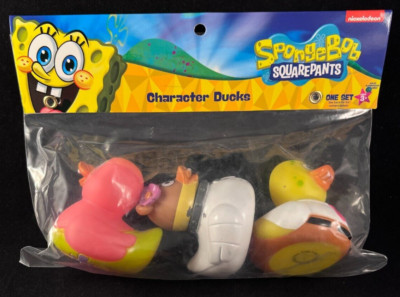 SpongeBob SquarePants - Character Ducks - Approx. 2 1/8'' High - 3 Pack A