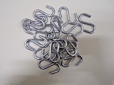 3" x 1-5/8" Steel S Hook with 150 lb. Working Load Limit; PK20 1WBP6(TS) | eBay 3" x 1-5/8" Steel S Hook with 150 lb. Working Load Limit; PK20 1WBP6(TS) | eBay