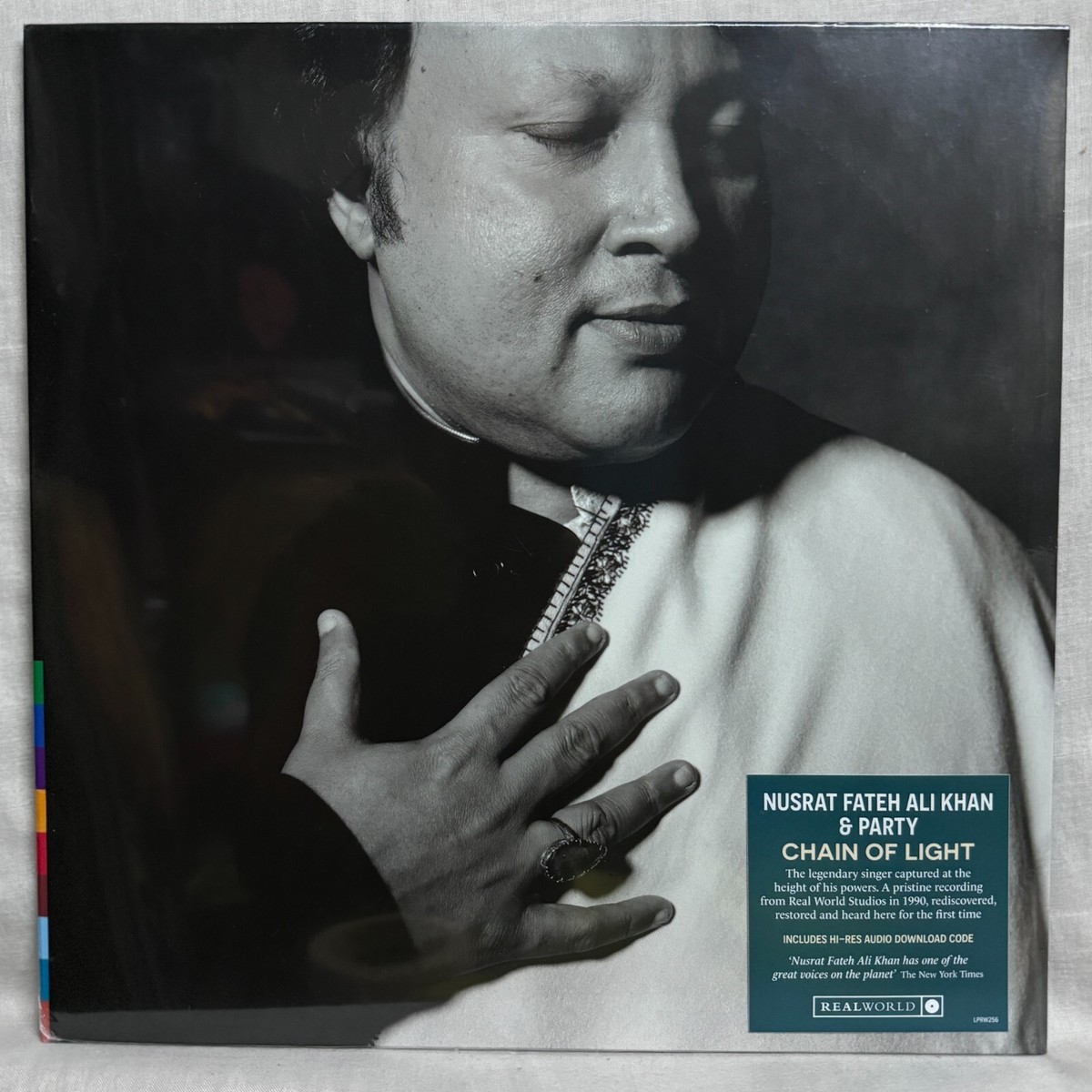 Nusrat Fateh Ali Khan and Party Chain of Light LP Vinyl Record