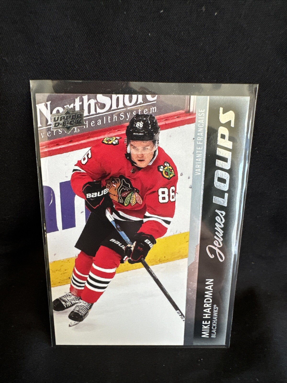 2021-22 Upper Deck Series 1 French Young Guns/Jeunes Loupes Mike Hardman #208