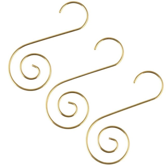 Home Accents 30 Pack Gold Decorative Ornament Hooks Brand New eBay