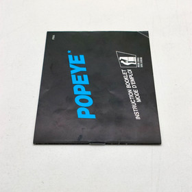 POPEYE NINTENDO NES - PAL FRA / ASD - COMPLET AVEC NOTICE - RABAT MANQUANT