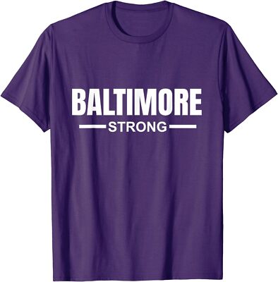 Baltimore Strong Community Strength Prayer Support Unisex T-Shirt