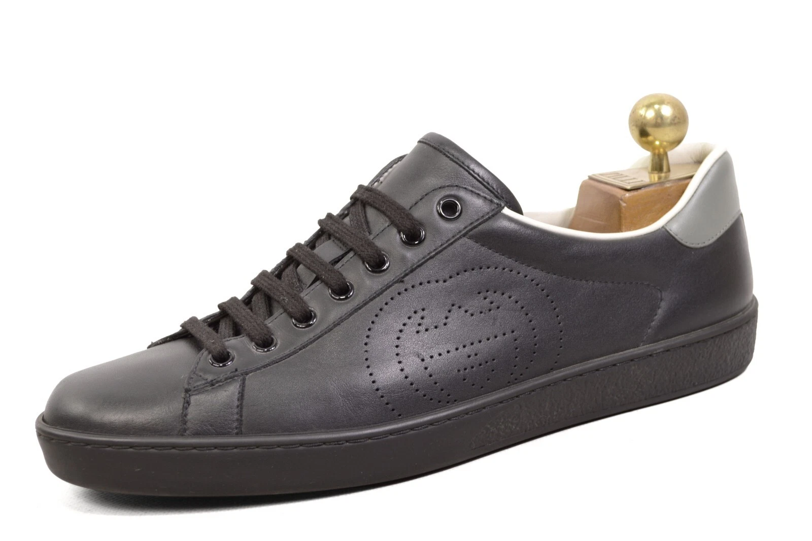 Baskets GUCCI Interlocking G ACE 8G UK / US8,5 chaussures AUTHENTIQUES 599147