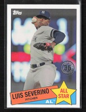 2020 Topps #85AS-20 Luis Severino 1985 Topps 35th Anniversary All-Stars Yankees
