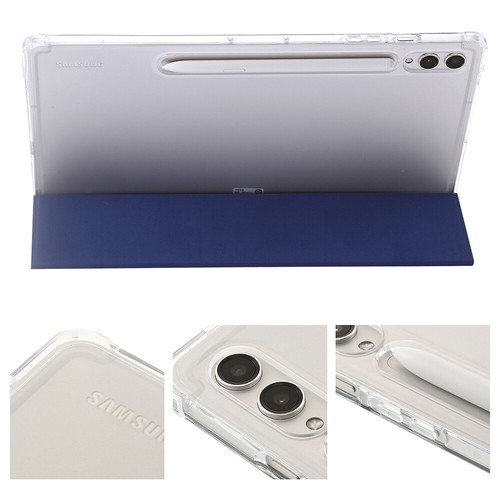 For Samsung Galaxy Tab S9/S9 FE Plus PU Smart Case Stand Cover With S Pen Holder - Picture 10 of 20