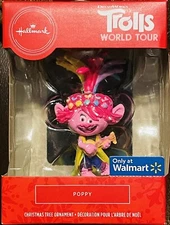 HALLMARK CHRISTMAS ORNAMENT 2020 TROLLS WORLD TOUR POPPY NIB [CHR7]