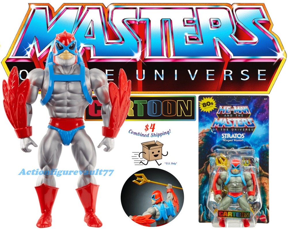 2024 Masters of the Universe MOTU Origins Filmation STRATOS Cartoon Collection