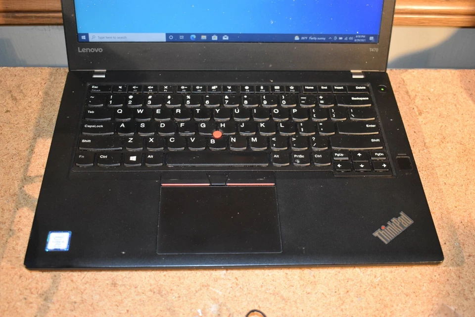 Lenovo ThinkPad T470 Intel Core i5-7300U 16GB RAM 512GB SSD Windows 10 Webcam - Image 2 of 4