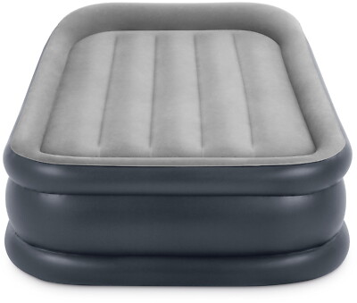 Intex Indoor Luftbett Twin Deluxe Pillow Rest Raised 191x99x42 cm Pumpe 64132ND