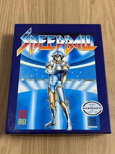 Image Works SpeedBall Commodore 64 Cassette - Working -👽👾Retro Gift Idea👾👽 - Afbeelding 7 van 12