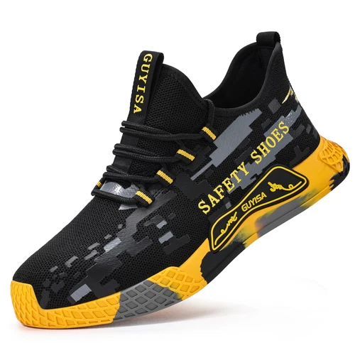 Leicht Sicherheitsschuhe Herren Stahlkappe Arbeitsschuhe Baustelle Schutzschuhe - Bild 14 von 42
