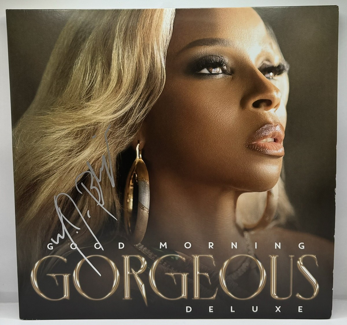 Mary J Blige Signed Autographed Gorgeous Deluxe Vinyl Record JSA