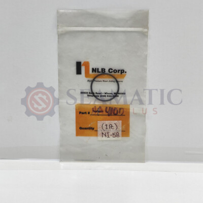 #ad NLB CORP AA4100 O RING FOR HIGH PRESSURE WATER JETTING NI#58 $90.00