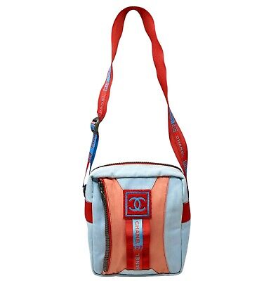 CHANEL Sport Vintage 02S CC Mark Logo Crossbody Shoulder Bag CHANEL Sport Vintage 02S CC Mark Logo Crossbody Shoulder Bag