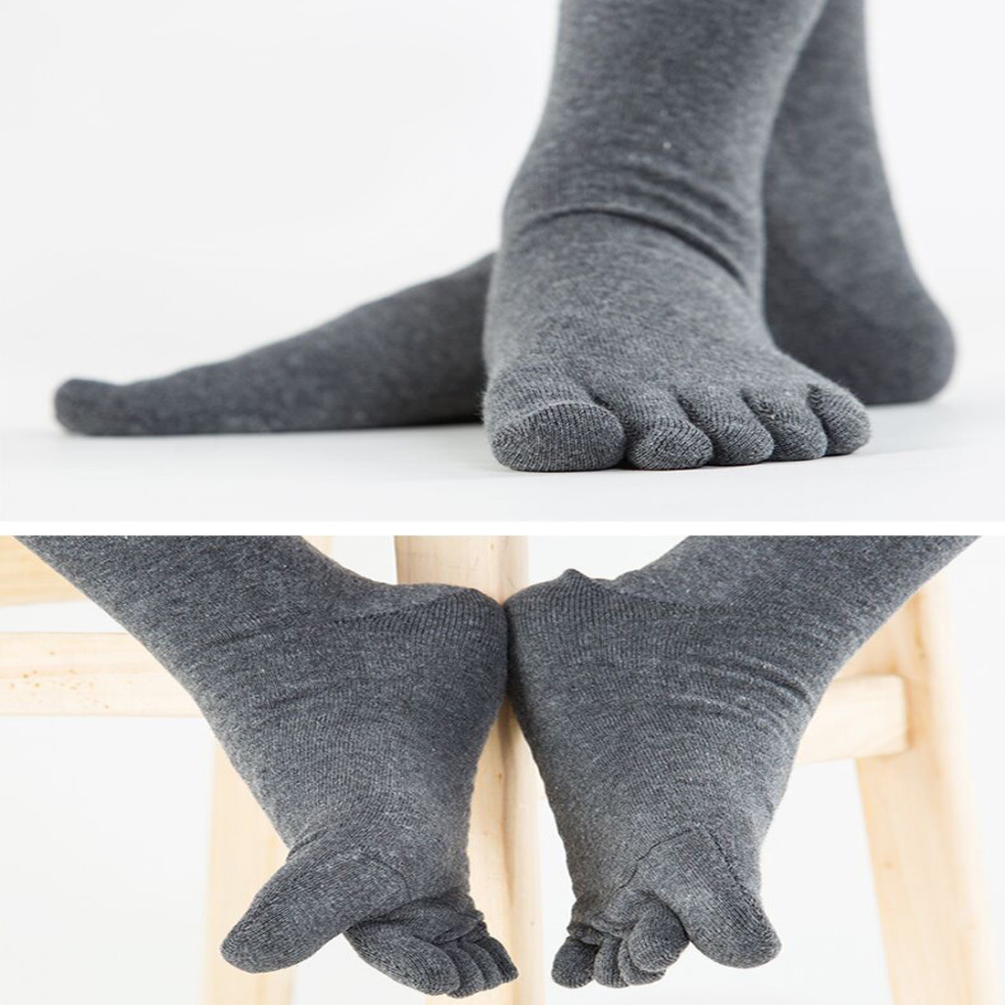 Basic New FiveFinger Socks Men Women's Soft Socks Pure Cotton Sports