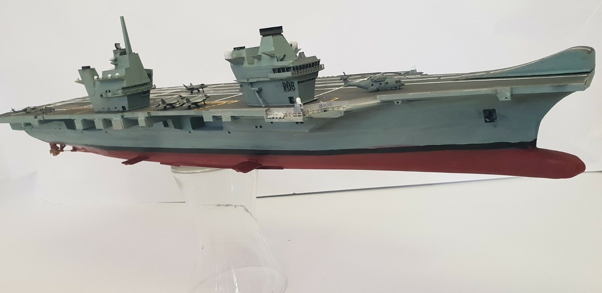 模型製作用品 1/350 HMS QUEEN ELIZABETH WW2 Battleship HMS Queen Elizabeth Aircraft Carrier 1/350 model ship