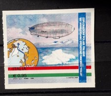 2018 FRANCOBOLLO NUOVO  ESPLORAZIONI POLARI ITALIANE DIRIGIBILE ITALIA