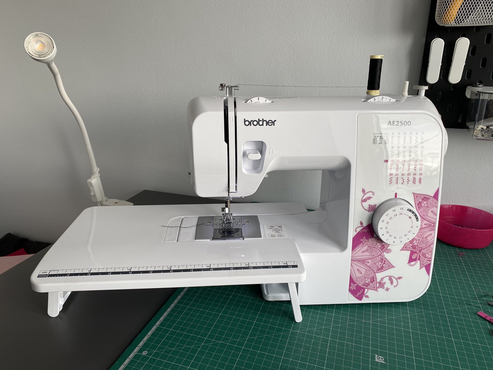 Brother AE2500 Sewing machine with Quilting Table eBay