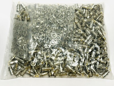 CONN BNC RCPT STR 50 OHM SOLDER PACK OF 250 PCS