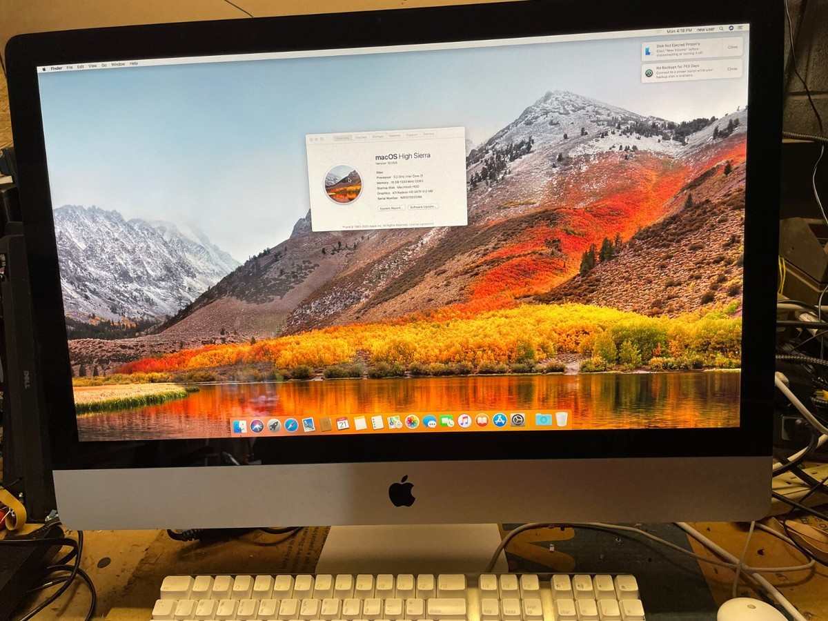 Apple iMac 27-inch December 2010 3.2GHz Intel Core i3 (MC510LL/A 