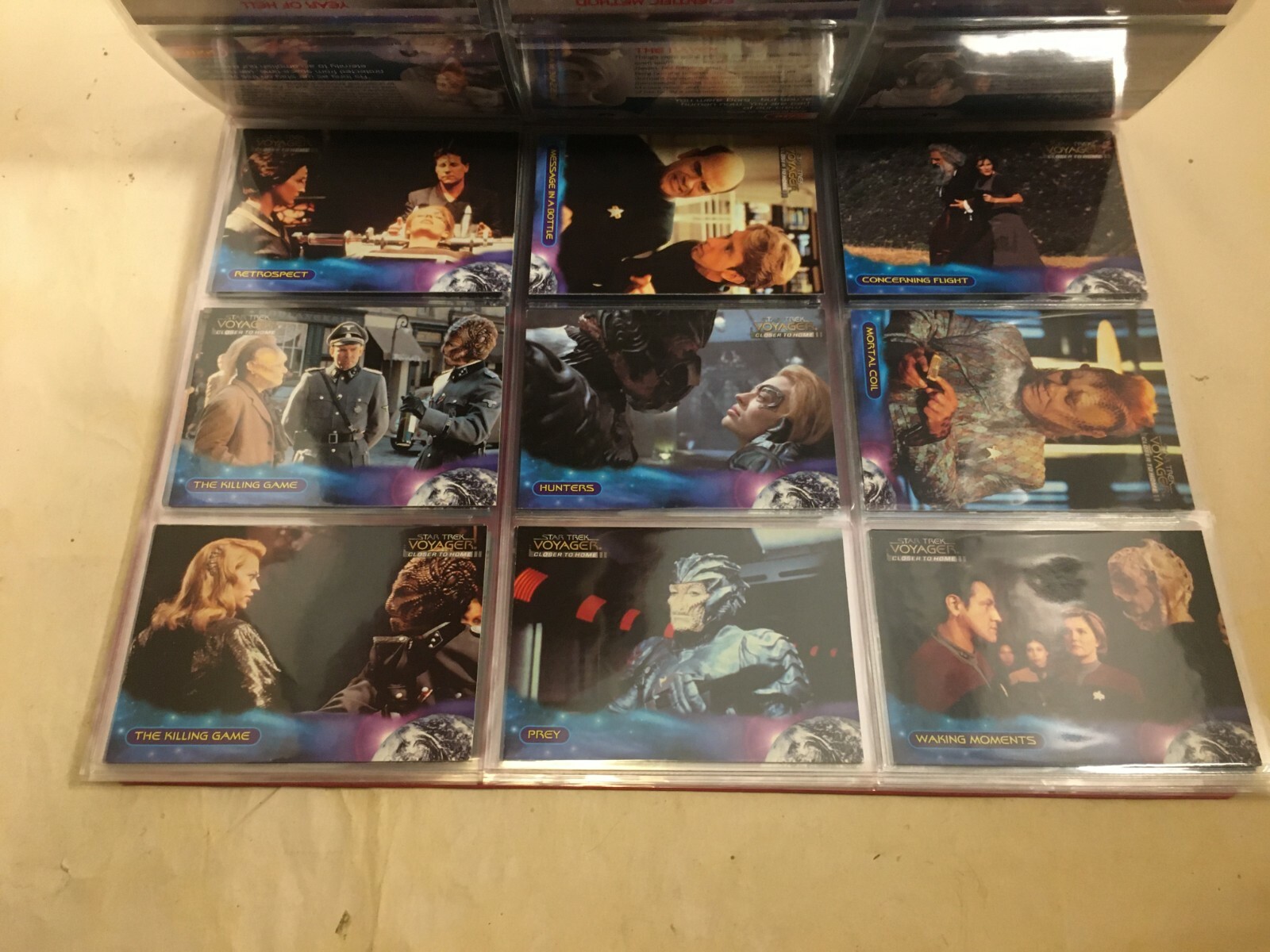 Star Trek Voyager Closer to Home Skybox 98 Trading Base Card Set 1999 178-277 - Picture 6 of 12