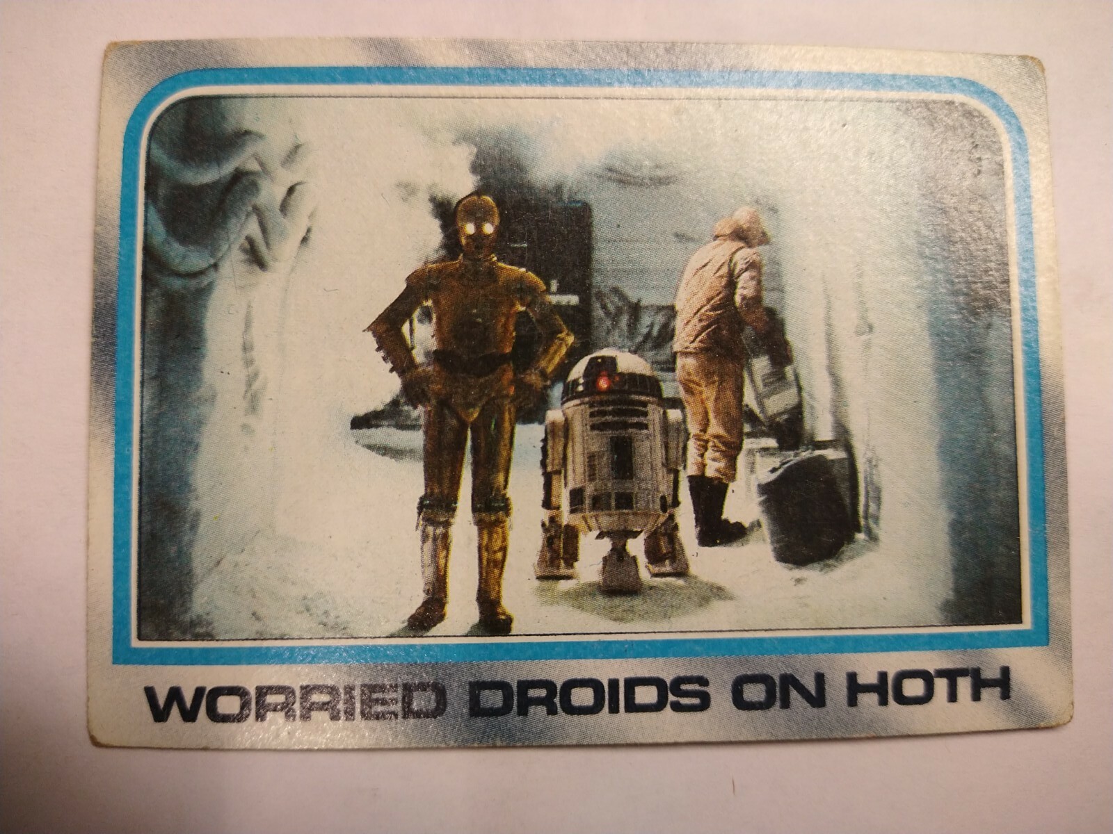 Worried Droids on Hoth #154 1980 Star Wars: Empire Strikes Back trading card — raw and PSA graded price guide
