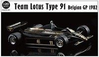 Ebbro 1/20 Team Lotus Type 91 Belgian Gp 1982 Model Kit 20019 Aus Japan