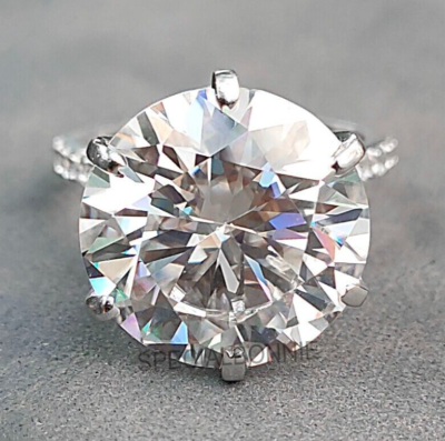 #ad #ad Rare 8Ct Certified Diamond Solitaire Ring FREE DIAMOND STUDS Tariffs Free $125.00