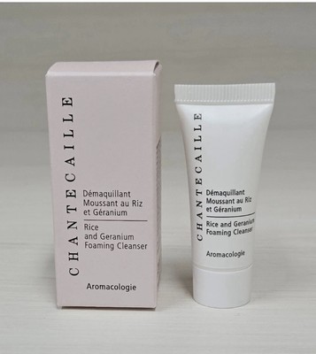 Chantecaille Rice and Geranium Foaming Cleanser Travel Size .27 oz/7.8 g. NIB
