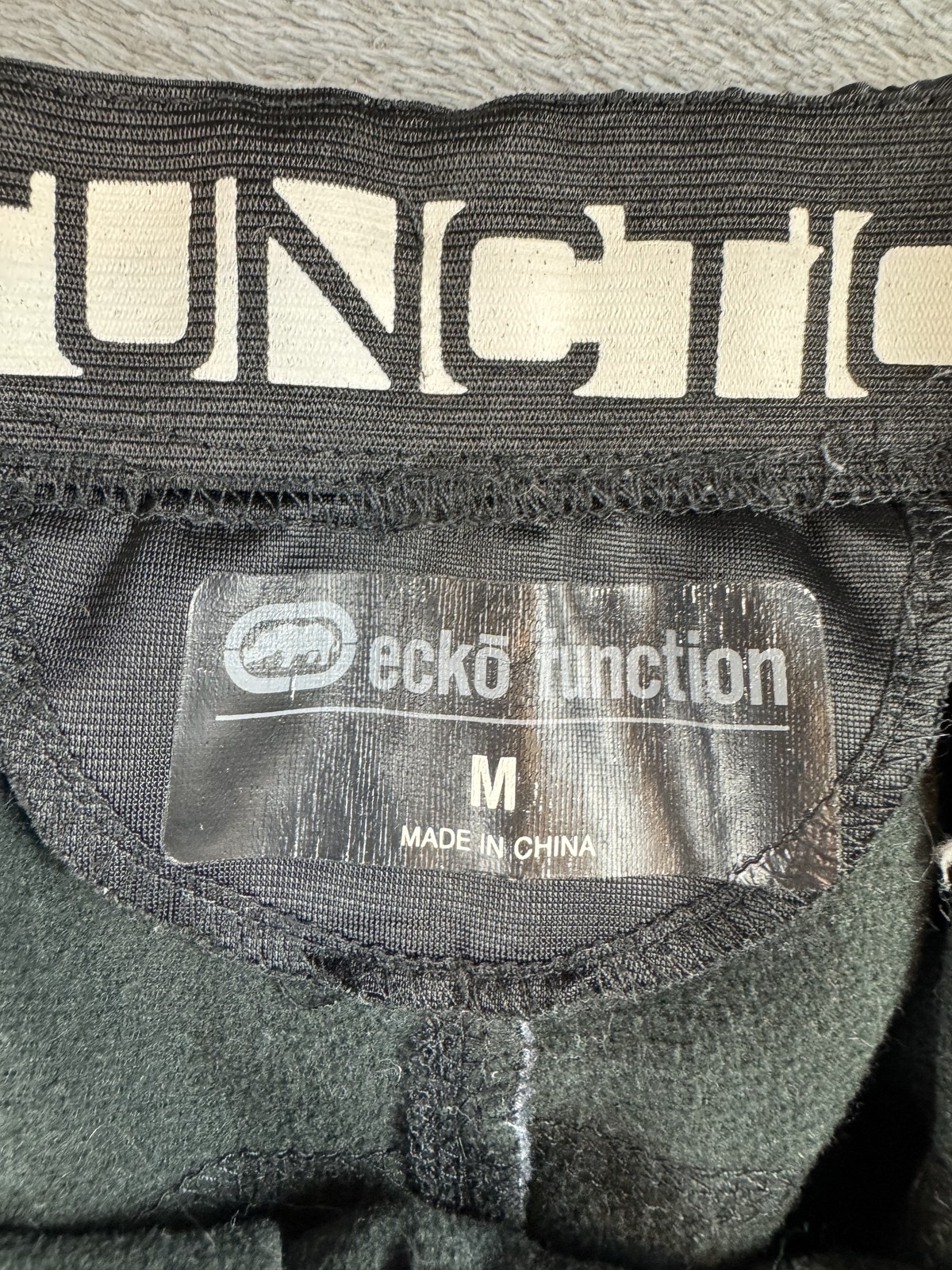 Ecko Function Pants Mens Medium Black Tapered Jog… - image 3
