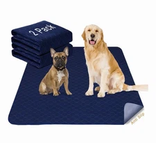 Pet Pee Pads Washable 53”x53”, Extra Large Waterproof 2-Pack