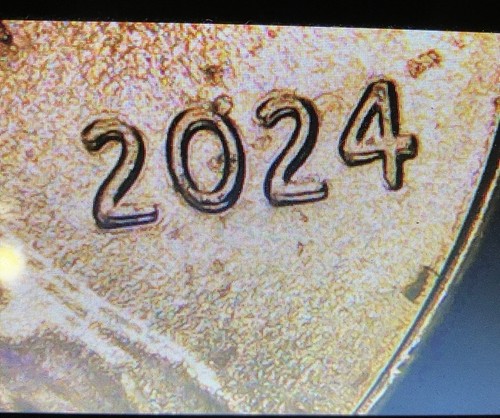 2024 Lincoln Shield Cent BU Doubled Die Obverse VDDO-001