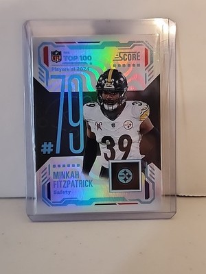   2025 Score Minkah Fitzpatrick Top 100 SSP Case Hit #79 Steelers Star