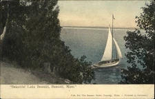 Beautiful Lake Bemidji ~ Bemidji Minnesota~1908 WILTON MN to Susan Strawbridge