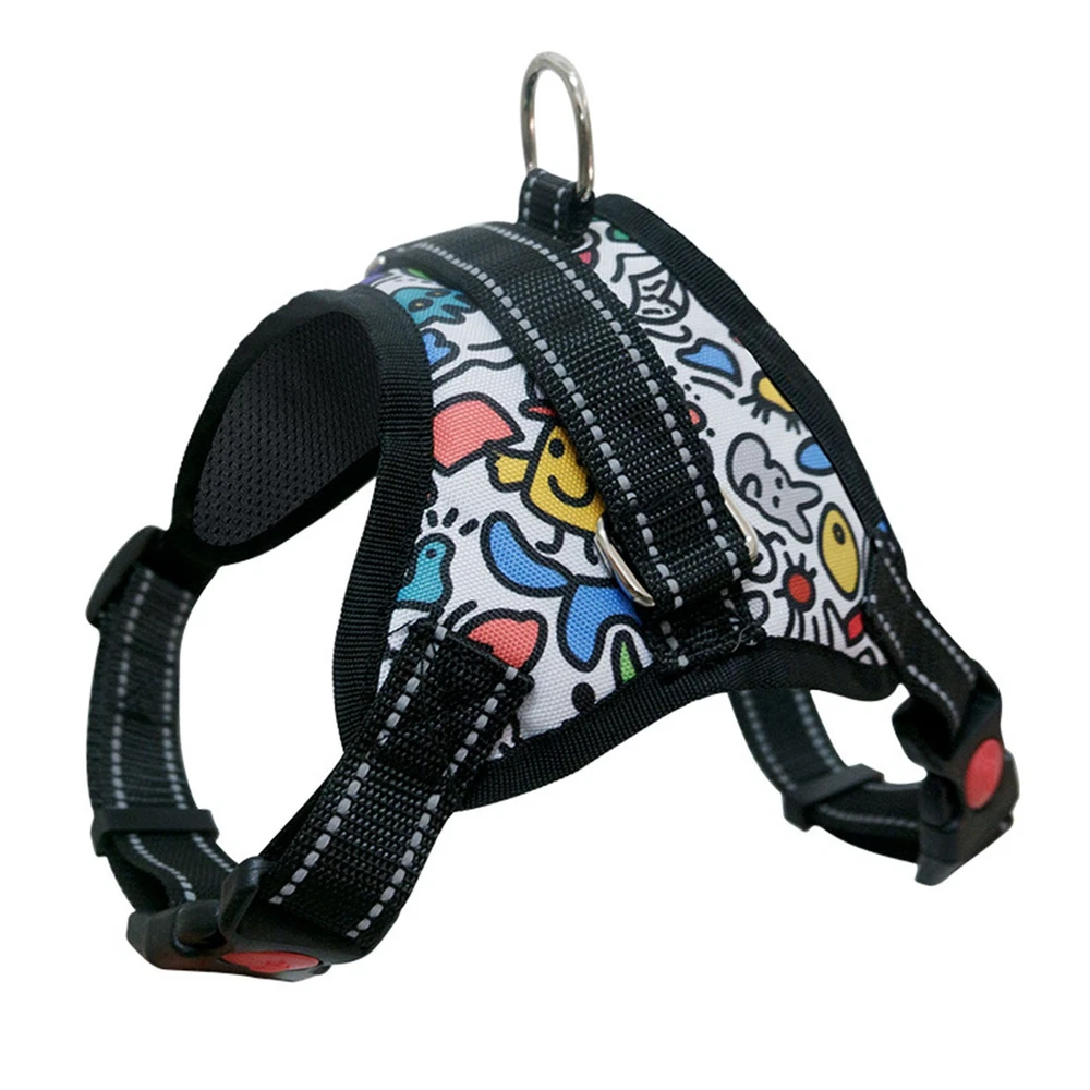 Dog Harness Adjustable Reflective Safe Breathable Pet Walking Vest Dog Harness Adjustable Reflective Safe Breathable Pet Walking Vest