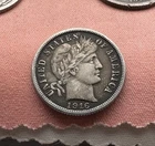 1916-S ~ Barber Dime ~ Tough ~ CH VF/XF ~ ORIGINAL ~ Great Antique Toner ~ Sharp