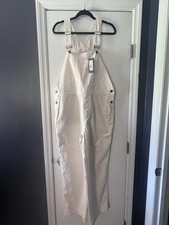 Alpine Women  s Off-white Coveralls Size Large