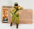 GI Joe 1983 Duke V1 Complete Tight File Card Vintage Hasbro Action Figure ARAH