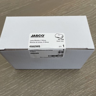 Jasco Z-Wave Lamp Module45602WB White Plug-In Dimmer Smart Lighting Control