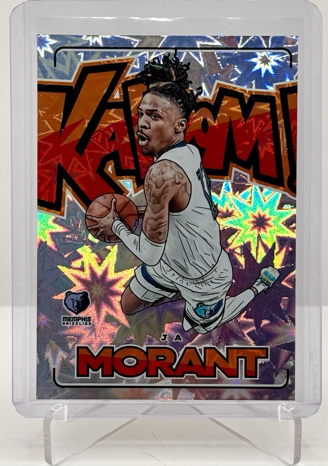 2023-24 Panini Crown Royale Ja Morant KABOOM! #4 Grizzlies