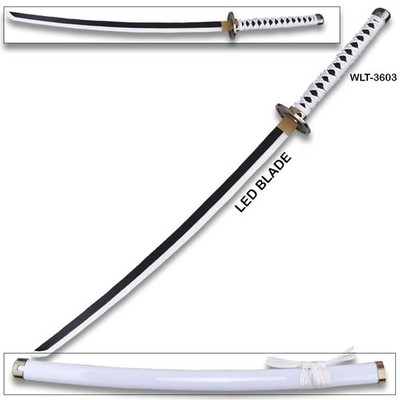 Wado Ichimonji Kuina One Piece Roronoa Zoro White Sword LED Light