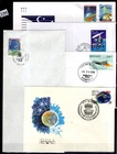 /// RUSSIA, UGANDA, HUNGARY 1998 - 5 FDC - SPACE