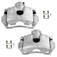 For 2008 2009 2010 2011 Ford Focus Front Brake Calipers w/ Bracket Pair