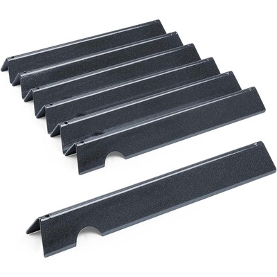 GFTIME 33,7CM Deflettore di Calore per Weber Genesis E310, E320, E330, S310, S320, S330, con Manopola di Controllo Anteriore, Griglia Scudo Termico in Acciaio Inox Ricambi per Weber 7622, 65505