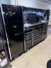 Snap-on Toolbox Krl1023apc Triple Bank Wtop Hutch Side Locker Snap-on Toolbox Krl1023apc Triple Bank Wtop Hutch Side Locker