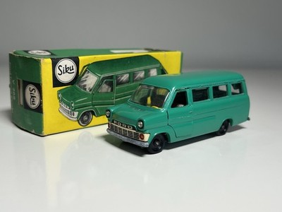 Vintage SIKU Zinkguss Ford Transit Kombi Van  V 268 Diecast with Original Box